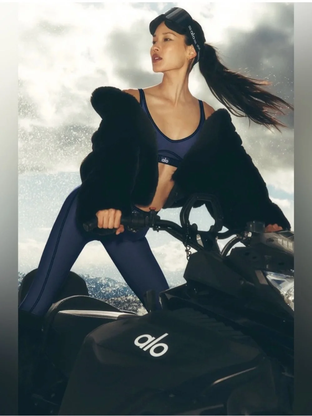 ALO Faux Fur Allure Jacket